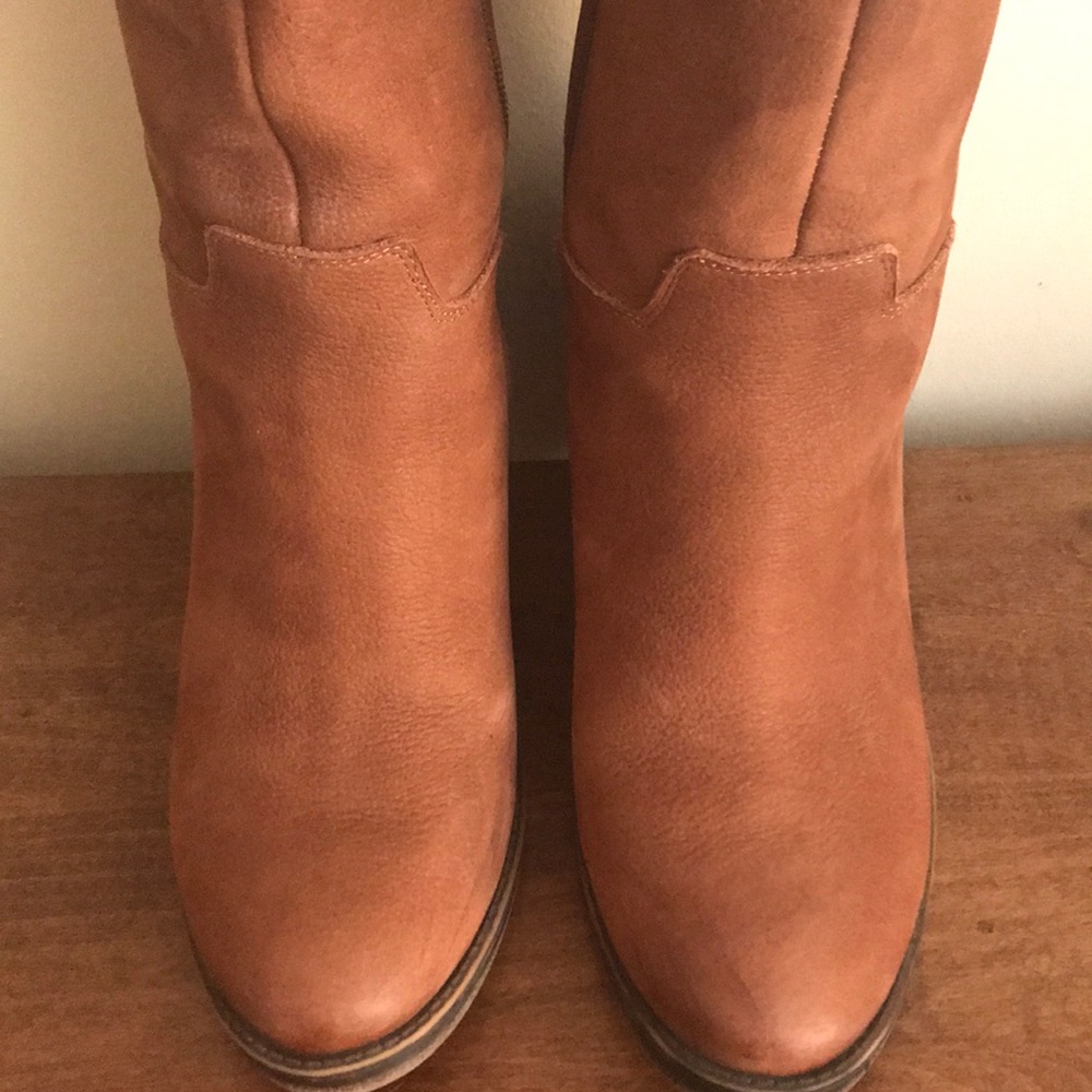 Lucky Brand Ritten Whiskey Brown Riding Boots